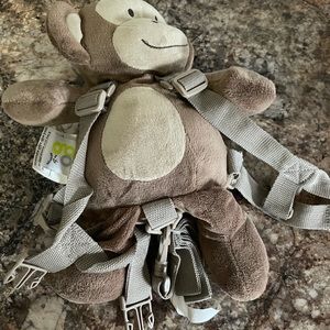 Backpack monkey safety harness